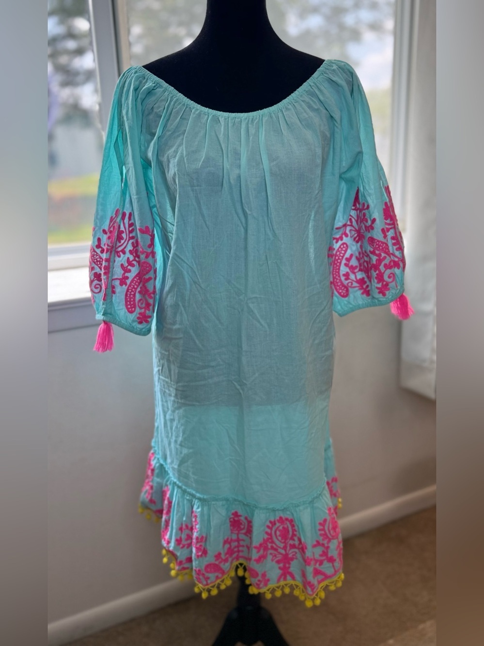 Debbie Katz South Beach NWT Resort Beach swim cover up lightweight chic small